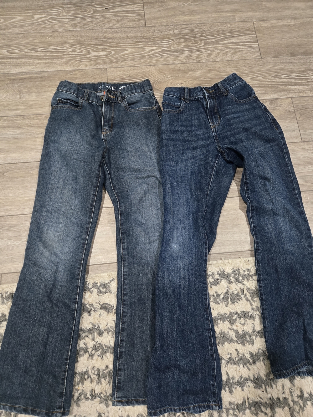 The Children's Place Boys' Denim Jeans - Medium Blue & Dark Blue